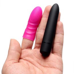 Massage Items upgrade Long Bullet Vibrator G Spot Massager Female Masturbator Erotic Finger Sexy Toys for Women Vagina Stimulation