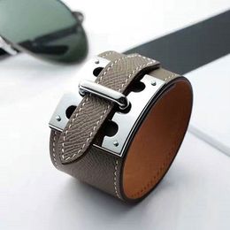 Fashion Jewellery Genuine Leather Bracelet for Women the Best Gift Q0722