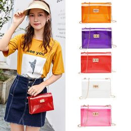 Womens Purses and Handbags Summer PVC Transparent Crossbody Bag for Women Mini Jelly Coin Wallet Ladies Clear Purse