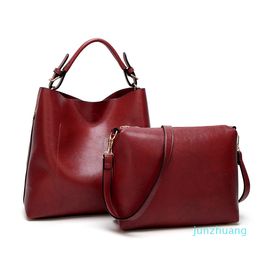 HBP composite bag messenger bag handbag purse Designer bag high quality simple fashion Two in one combo Casual