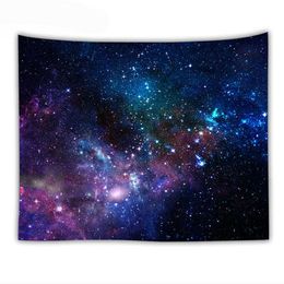 Galaxy Psychedelic tapestry Wall Hanging Galaxia Decorativa Space Pattern Wall Rug Home Decorative Tapestries 210609