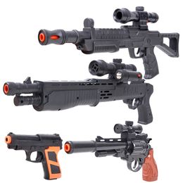 Children Simulation Soft Bullet Plastic Gun Toy Mini Pistol Model Military Blaster For Boys Birthday Gifts