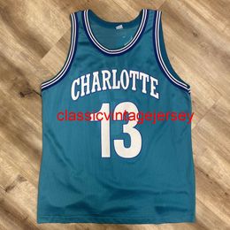 StitchedKENDALL GILL VINTAGE 90s CHAMPION BASKETBALL JERSEY Embroidery Custom Any Name Number XS-5XL 6XL
