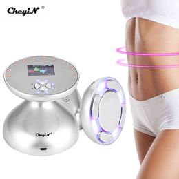 Nxy Face Care Devices Ckeyin Led Ultrasonic Cavitation Lipo Body Slimming Massager Fat Radio Frequency Anti Cellulite Ultrasound Face Tighten 0222