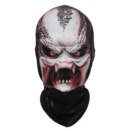 New Predator Balaclava Mask Cosplay Face Hood Halloween CS Biker
