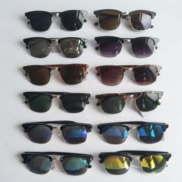 Gafas de sol de marca Sports Fashion Sun Gafas for Men UV Protection UV Elayor Vintage Women Eyewears retro anteojos