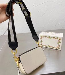 Luxury Designer Bags 43 Colours Multicolor Camera Bag Handbags Women Wide Shoulder Straps Shoulders Wallet Brand Crossbody Flap Factory Direct Sale