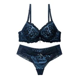 NXY sexy set Bra Set Women Push Up Underwired Bow Decoration Lingerie Sexy and Panties For Female 1127