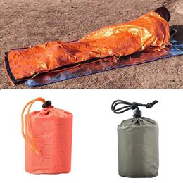 Sleeping Bags Protable Aluminium Film Bag Storage Outdoor Mountaineering Camping Emergency Anti-dirty Compact