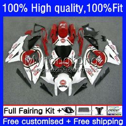 Injection Mould Fairings For SUZUKI Lucky Strike GSXR600 GSXR-750 750CC K8 GSXR750 08-10 22No.3 GSXR 600 750 CC 600CC GSX-R600 08 09 10 GSXR-600 2008 2009 2010 OEM Bodys