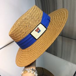 Woven Caps Men Women Casual Visor Outdoor Summer 5 Colours Printed Empty Top Foldbale Hats