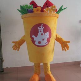 Halloween fruit ice cream Mascot Costume High quality Cartoon theme character Carnival Unisex Adults Size Christmas Birthday Party Outdoor Outfit