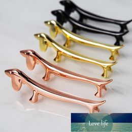 Chopsticks Cute Little Dog Shape Holder Rest Base Metal Craft Zinc Alloy Kitchen Cutlery Shelf Table Decoration Factory price expert design Quality Latest Style