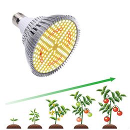 Full Spectrum 20W 184LED Plant Grow Light Bulbs Aluminium E27 Lamp Indoor Veg Cultivo Growth Hydro Sunlight Phyto