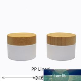 10pcs Environmental Bamboo Empty Refillable Cosmetic Cream Jar Storage Bottle Container Bottle 10g 20g Factory price expert design Quality Latest Style Original
