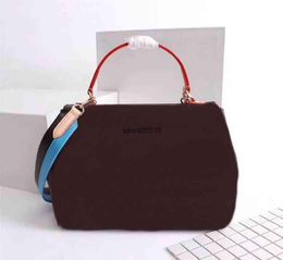 Cluny bb shoulder bags for women luxury designer handbag fashion top hand handle totes Colourful leather strap woman crossbody bag ladies purse M44863 42738