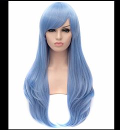 Fashion Long Straight Cosplay Party Women Anime Hair Full Wig