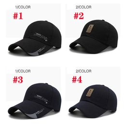 2PCS Summer Man Hat Canvas Baseball Cap Spring And Fall Cap Go With Everything Leisure Sun Protection Fishing Cap WOMAN Outdoor Ball Caps Gift UU