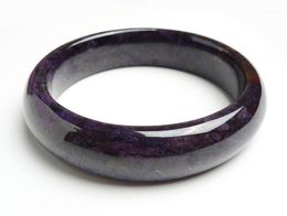 -Natural sul africano sugilita pulseira pulseira pulseira para mulheres senhora charme cristal pulseira de diâmetro interior 58mm