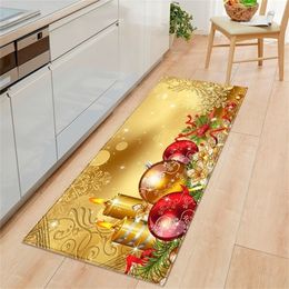 Merry Christmas Mat Outdoor Carpet Doormat Santa Ornament Christmas Decor For Home Navidad Noel Cristmas Gift New Year 2021 201017