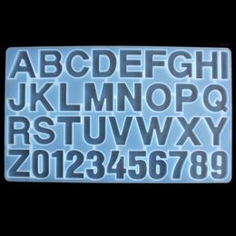 DIY Silicone Resin Mould for Letters Letter Mould Alphabet & Number Silicon Moulds Jewellery Keychain Casting Moulds A217095