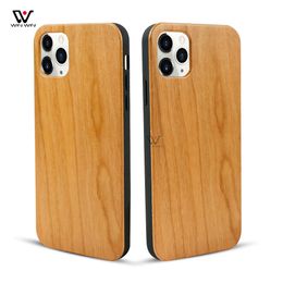 2023 Fashion Luxury Phone Cases For iPhone 11 12 13 Pro Plus X XR XS Shockproof Dirt-resistant Wood TPU Blank Design LOGO Pattern Case