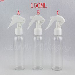 150ML Transparent Round Shoulder Plastic Bottle , 150CC Empty Cosmetic Container Toner / Water Packaging ( 30 PC/Lot )goods