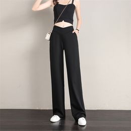 Wide Leg Pants for Women High Waisted Korean style Fashion Oversize Sweatpants Harajuku Streetwear Baggy Trousers female 210925