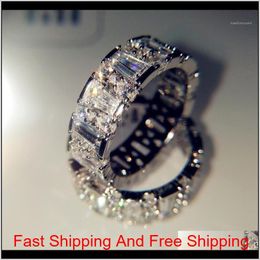 18K White Gold ring Natural 3 S Moissanite Jewelry Gemstone Bizuteria Solid 18 K Gold Anillos De Ring For Women Men Accessories1 Avuao Iq9Db