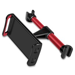 seat rear headrest mounting bracket cell phone mounts holders telescopic car back flexible 360 degree adjustable headrest