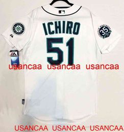 Stitched ICHIRO SUZUKI COOL BASE JERSEY Throwback Jerseys Men Women Youth Baseball XS-5XL 6XL