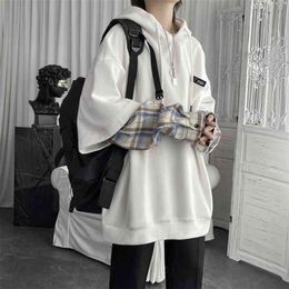 Spring Autumn Women Sweatshirts Fashion Casual Hoodies Korean Style Loose Oversized Hip Hop Harajuku Streetwear 210805