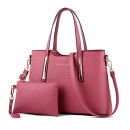 HBP Handbags Purses female leather handbag shoulderbag totes messenger bag CrossbodyBag clutchbags women tote bags Pink Colour