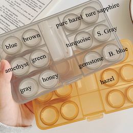 Wholesale high lentes de contacto performance Colourful Contacts Cases Fresh looking Pure Hazel packing Boxes contact Coloured