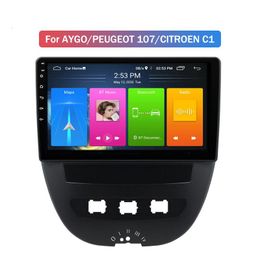 China Supplier Android Stereo Car DVD Player for AYGO PEUGEOT 107 CITROEN C1 with GPS