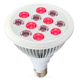 Amazon top seller E27 Bulbs Red Light Therapy Panel 36W 660nm LED Infrared lights face therapys Lamp for Skin Care