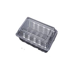 19*12*4.5cm Disposable Plastic Transparent Box Sushi Cake Fruit Salad Food Packaging Boxs Take Out Container