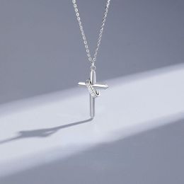 Pendanthalsband 2021 Fashion Copper Cross Choker Halsband Mens Chain Jewelry on the Neck Goth Man Men Gift