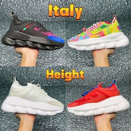 2022 más nuevos hombres mujeres zapatos casuales Italia triple negro blanco 2.0 oro fluo multicolor gamuza floral púrpura púrpura altura reacción zapatillas de deporte