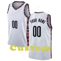 Mens Custom DIY Design personalized round neck team basketball jerseys Men sports uniforms stitching and printing any name and number Stitching stripes 44