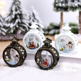 happy new year christmas NZ - Christmas Circular Wind Lamp Merry Christmas Decor For Home 2021 Xmas Navidad Noel Gifts Cristmas Ornaments Happy New Year 2022 FY9669 CO29