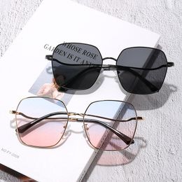 2021 big frame anti-ultraviolet retro Korean version of the net celebrity fashion street style trendy sunglasses