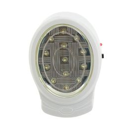 Emergency Lights 1pc 2W 13 LED Rechargeable Home Light Automatic Power Failure Outage Lamp Bulb Night 110-240V US Plug Sale