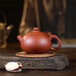 WSHYUFEI Chinese new Purple sand Xi Shi teapot Raw ore Purple mud Hand Made Pot zisha Tea Set 310ml Tea ceremony gifts