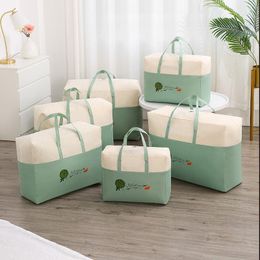 Storage Bags Large Capacity Clothes Bag Folding Quilt Pillow Blanket Household Dustproof Pouch Toy Wardrobe Organiser Accessories