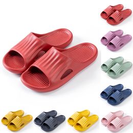Discount Non-Brand mens women slippers shoes wine red lemon yellow green pink purple blue men slipper bathroom wading shoe