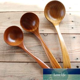 Wooden Spoon Japanese Big Bend Spoon Solid Wood Hot Pot Wooden Straight Handle Oil1 Factory price expert design Quality Latest Style Original Status