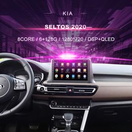 2019 автомобильные зеркала volkswagen Player Android Car DVD для Kia Seltos (2021 ---) Радио Мультимедиа Видео навигация GPS 10.0 Двойной DIN