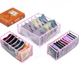 The latest three-piece underwear folding storage box, many styles to choose from, support customization LOGO