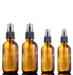 15ml 30ml 50ml Glass Spray Bottle Empty Amber Glasses Bottles Essential Oil Mist Container Case Refillable